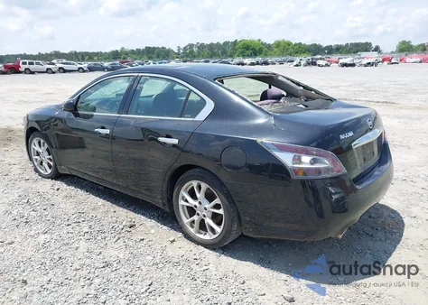 2012 Nissan Maxima 3.5 S из США, поврежденный, VIN 1N4AA5AP9CC867528